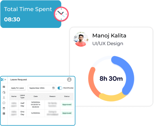 Time Tracking Mockup